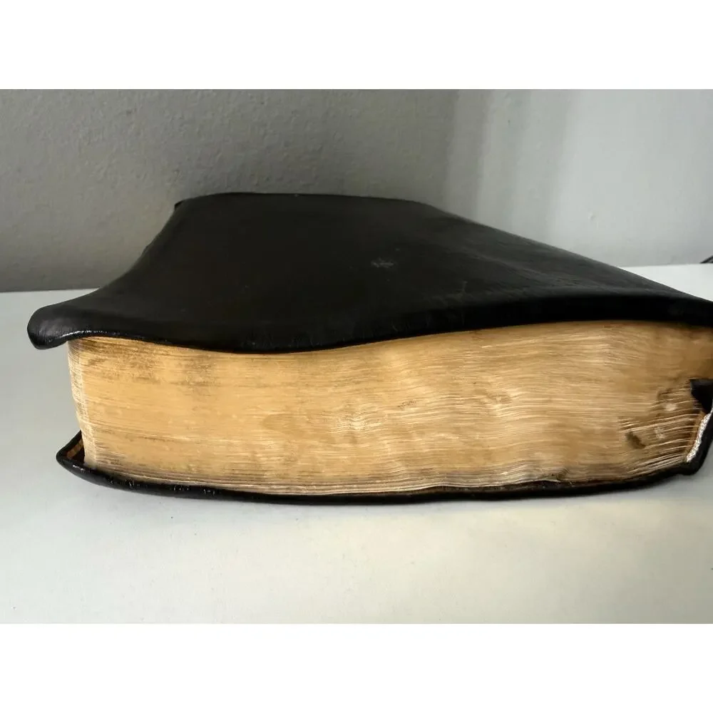 Thompson Chain Reference Bible NIV Genuine Leather Red Letter 1992 Kirkbride